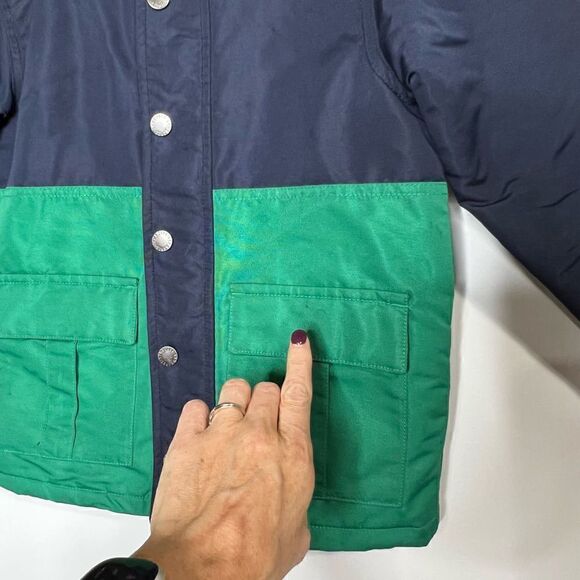 Gymboree Blue Green Hooded Jacket - Picture 3 of 7